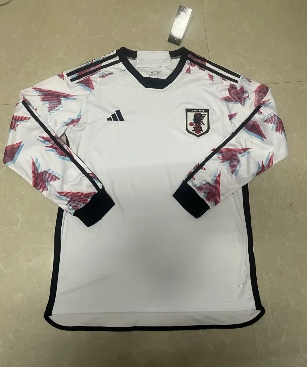 AAA Quality Japan 2022 World Cup Away White Long Jersey